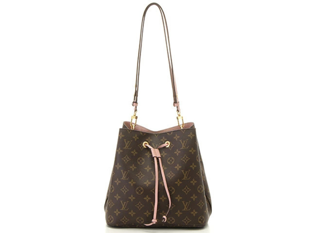 LOUIS VUITTON Neo Noe Shoulder Bag Monogram Rose Pink Poudre
